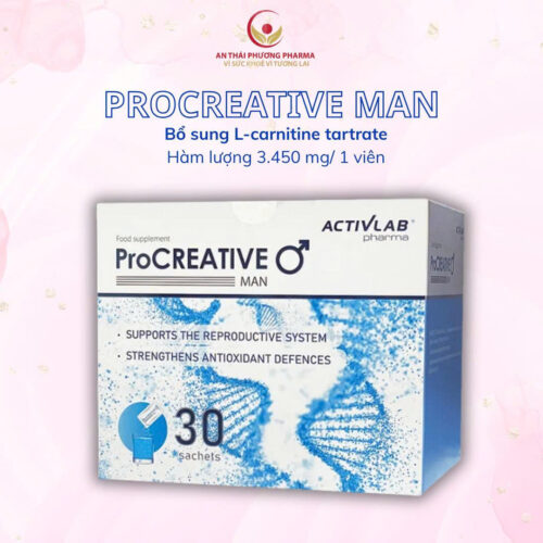 ProCREATIVE Man – Cải thiện chất lượng tinh trùng
